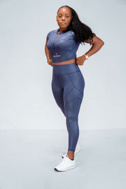 WIDE WAISTBAND TOP